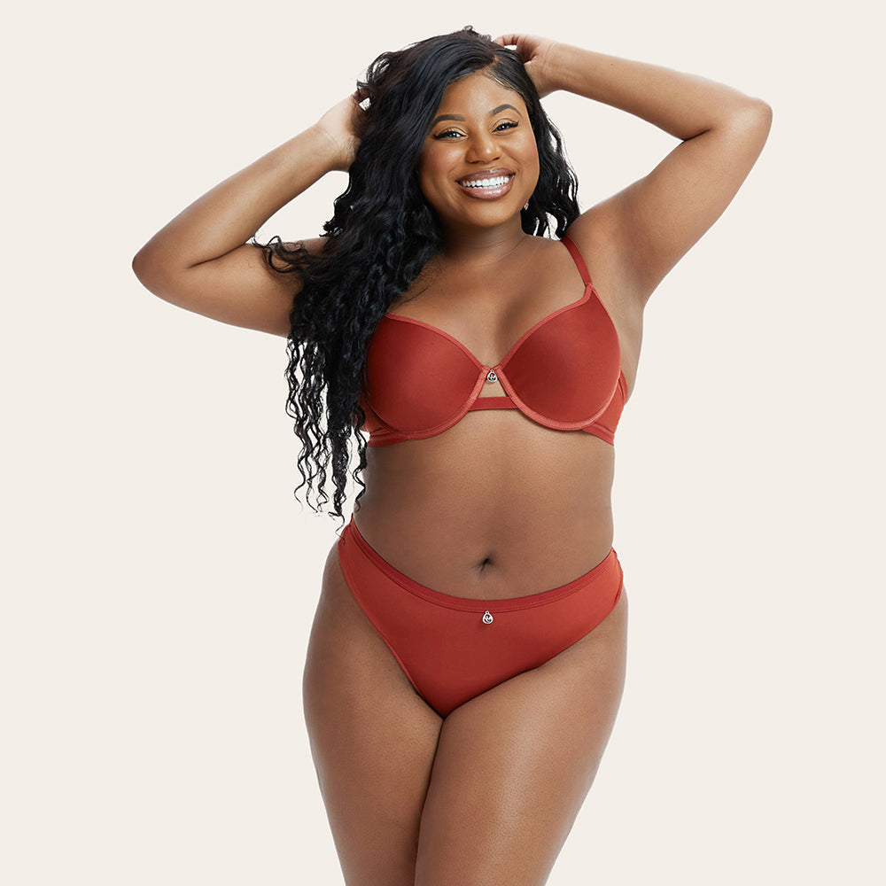 VANESSA Casual Superfine Fabric Tanga Panties-imgsize-L